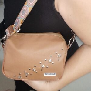 Bolsa Dayane Metálica